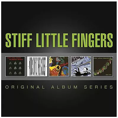 Stiff Little Fingers Original Album Series 5 Cd Set • £11.95