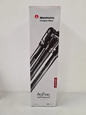 Manfrotto Befree Live Tripod Twist With Fluid Video Head *A-GRADE* FREE SHIPPING • $179