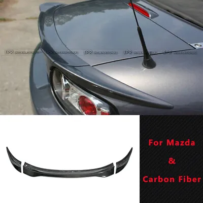 Carbon Rear Boot Spoiler Trunk For Mazda MX5 NCEC Roster Miata (Soft Top Only) • $327