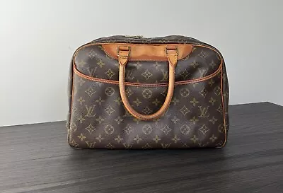 Louis Vuitton Bowling Vanity Brown Leather Monogram • $125