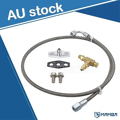 MAMBA Universal Turbo Oil Feed Line Kit Greddy TRUST T67-25G TE06H TD07S 104cm • $65.70