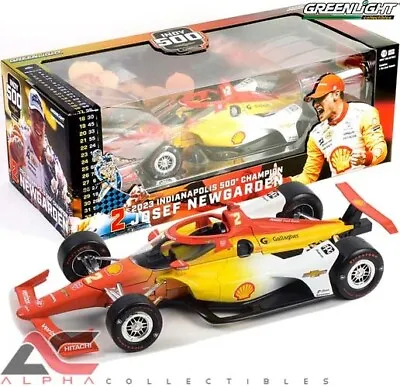 Greenlight 11221 1:18 2023 Indy 500 Champion Car (josef Newgarden) Shell Indycar • $66.45