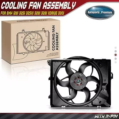 Engine Radiator Cooling Fan Assembly 400w For BMW E90 325i 328i Z4 17117590699 • $182.99