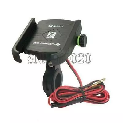 USB Charger Phone Holder For Suzuki Boulevard C50 C90 C109R M50 M90 M109R • $20.81