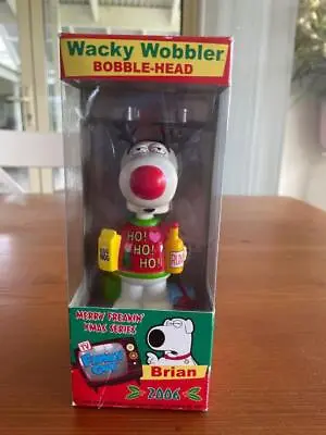 Brian Funko Wacky Wobbler Bobble-head Merry Freakin Xmas Series Comes Mint Boxed • $20