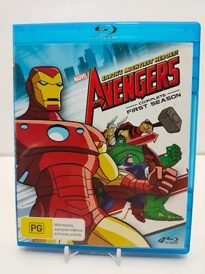 The Avengers - Complete First Season - Blu-Ray - Region B - Series 1 - FAST POST • $11.95