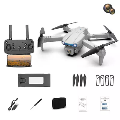 Mini Foldable Drone RC Quadcopte With 4K Dual Camera For Nice Kids Gifts K7K0 • £22.59