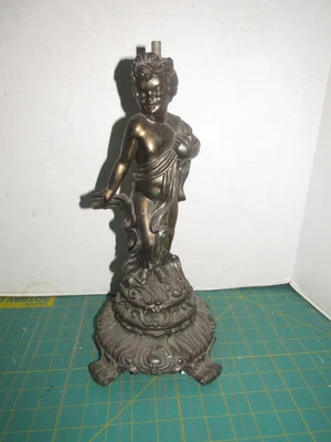 Vintage Cherub Lamp Base 14  • $15