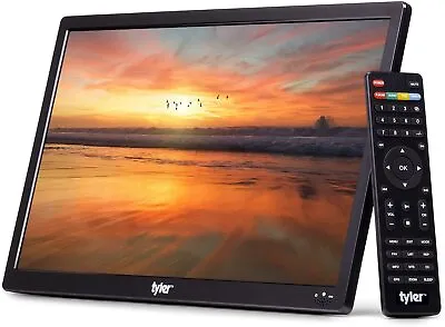 $157.99 • Buy Tyler 16  Portable TV LCD Monitor Battery Powered Wireless Capability HD-TV