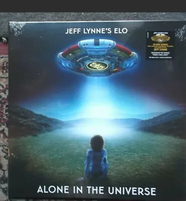 Jeff Lynne's ELO LP: Alone In The Universe (2015 NEW; 180 Gram; Download) • $14.95