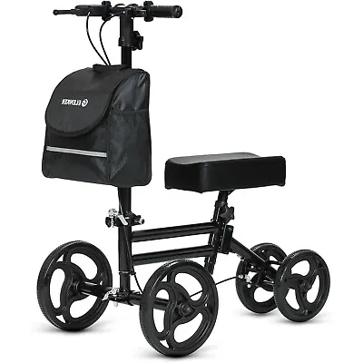 ELENKER Steerable Knee Walker Medical Scooter Basket Aid For Foot Ankle Injuries • $59.98