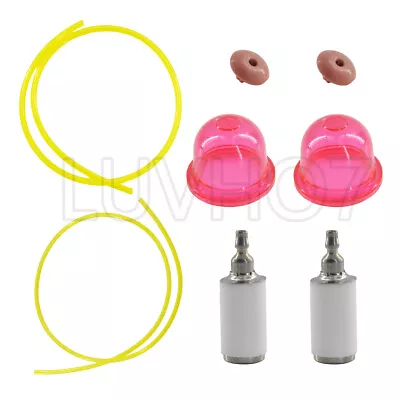 Fuel Filter Line Hose Primer Bulb Kit For Poulan 530058709 Craftsman Weed Eater • $6.92