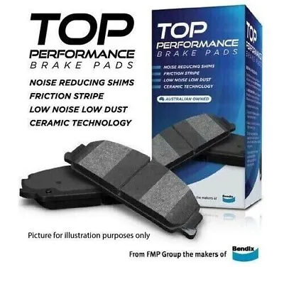 4 Front TP Bendix GCT Brake Pads For Nissan NX B13 Coupe Pulsar SSS N15 • $65.50