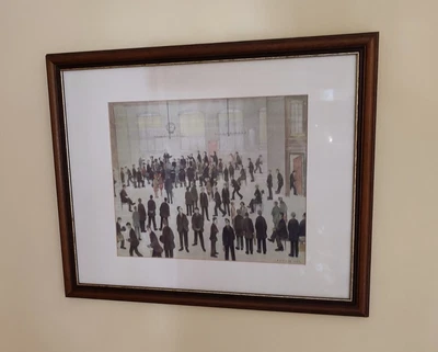 £24.99 • Buy L. S. Lowry Framed & Mounted Print - 'Election Time', 1929