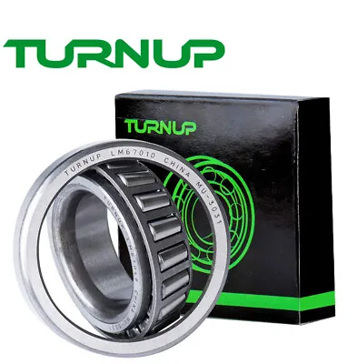 USA BRAND TURNUP LM67048/LM67010 Tapered Roller Bearing Cup Cone Set • $11.59