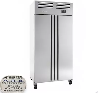 Infrico IRR-AGN602MX 38 3/8 Two Section Commercial Refrigerator Freezer Solid • $11130