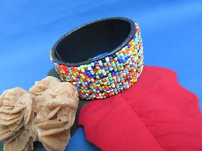 SMALL Maasai Beaded CUFF Bracelet KENYA East African Ethnic Jewelry MASAI NEW  C • $11.01