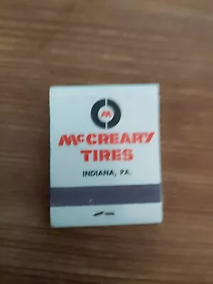 Mccreary Tires Fortmeyers Fort Wayne Indiana Gas Ad Matchbook Matches • $10.50