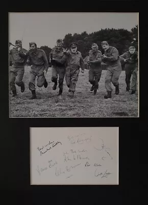 Dad's Army Signed Autographs PHOTO DISPLAY Arthur Lowe John Le Mesurier • £24.99