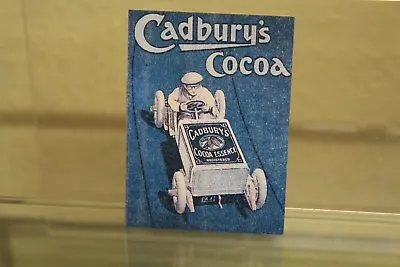 DOLLS HOUSE ( Retro  Metal Sign = Cadbury's  Cocoa • £2.99