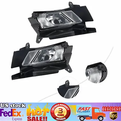 For 2010-2011 Mazda 3 Bumper Fog Lights Driving Lamps W/Switch Left+Right Set • $57