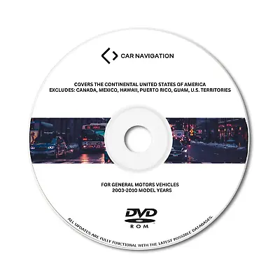 2003-2006 Cadillac Escalade Navigation DVD Update  22846887 Ver 10.4 • $29.99