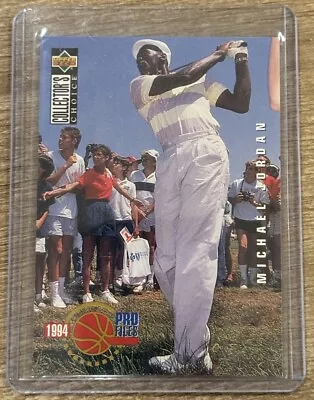 1994-95 Upper Deck Collector's Choice Profiles Michael Jordan #204 MJ Golf • $0.75