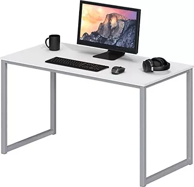 SHW Mission 40 In X 19 In Office Desk White (Easy Setup Sleek Build) • $90