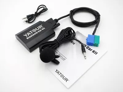 $89 • Buy Yatour BTK Hands Free Call Bluetooth Car Kit Music CD Changer For Becker Radio