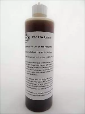 Fresh 100% Pure Fox Urine 100% Red Fox Urine Trapping Snares (Choice Of 6 Sizes) • $11.69