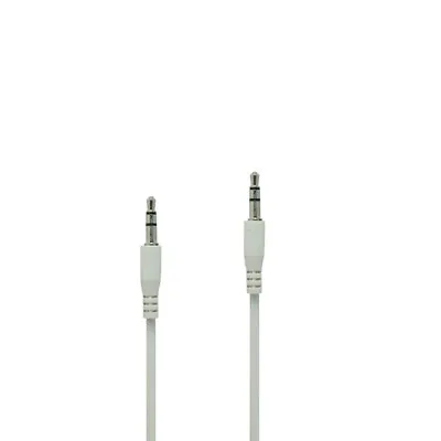3.5mm Stereo White Color Male To Male Jack Port Extension Audio Aux Cable • $7.20