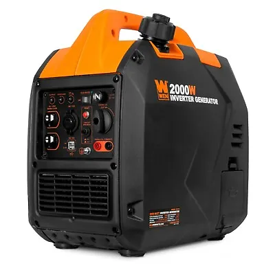 WEN 56203i Super Quiet 2000-Watt Portable Inverter Generator With Fuel Shut Off • $426.77