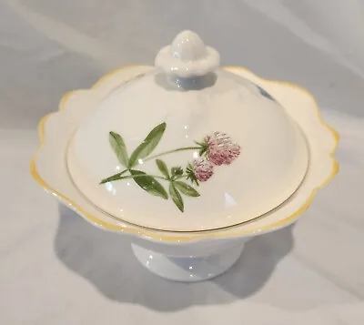 Villeroy & Boch MY GARDEN Floral Covered Dish Sugar Soup Bowl 6  W/lid Germany • $20