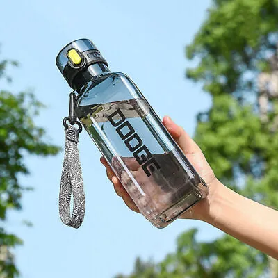700Ml Portable Sport Water Bottle Straw Bpa Free Leakproof Gym Bottle Drink Mug • £6.89
