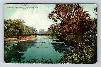 Massillon OH-Ohio Tuscarawas River Vintage C1925 Postcard • $7.99