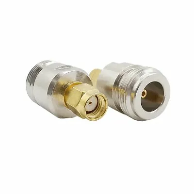 £4.45 • Buy PureTek® N Type Female To RP SMA Male (female Pin) Adapter Connector Joiner