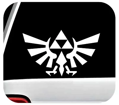 Legend Of Zelda Triforce Surface Decal Sticker Car Truck Auto Suv Laptop Salt • $2.36