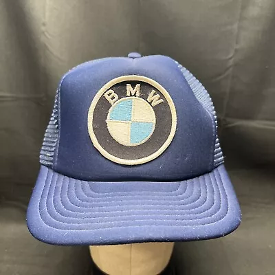 BMW Men's Mohr's Tag Vintage Trucker Mesh Snapback Hat One Size  • $38