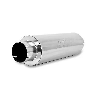 MBRP M2220A Universal Round Single In/Outlet 5  Dia X 31  Length Steel Muffler • $239.99