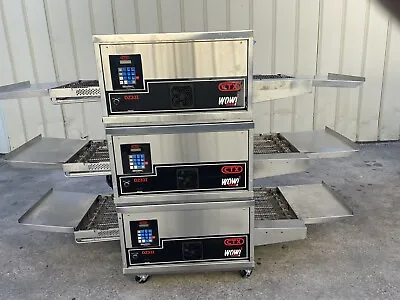 2019 CTX Middleby Marshall DZ33I Infrared Radiant Conveyor Pizza Oven 3 Stack • $8950