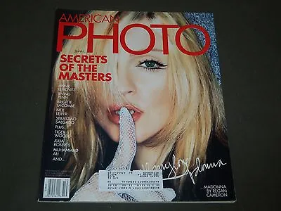 2001 September/october American Photo Magazine - Madonna Cover - Ii 8027 • $30