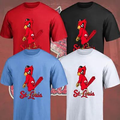 SALE!!_ Vintage St. Louis Team Cardinal Baseball Unisex T-Shirt Men's Size S-5XL • $9.99
