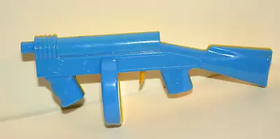 Vintage Dime Store Toy Plastic Clicker Blue Tommy Machine Gun 1960s Nos New • $12.99