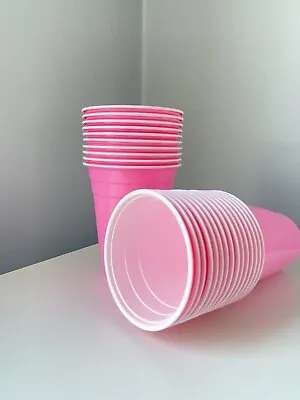 £13.99 • Buy Light Pink American 16oz Beer Pong Party Plastic Cups