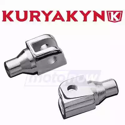 Kuryakyn Front Footpeg Adapters For 2002-2010 Yamaha XVS650AT V Star Ys • $48.90