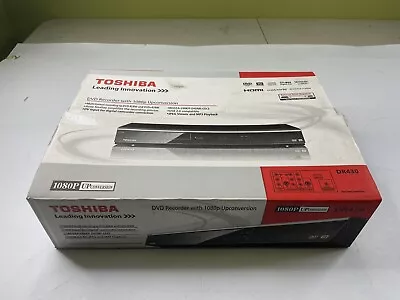 * NEW * (Open Box) TOSHIBA DR430 DVD ( Player / Recorder ) W/ 1080p Upconversion • $499.99