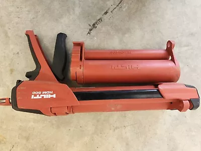 HILTI HDM 500 Manual Epoxy Gun Dispenser With HIT-CR 500 Red Cartridge NEW ITEM • $95