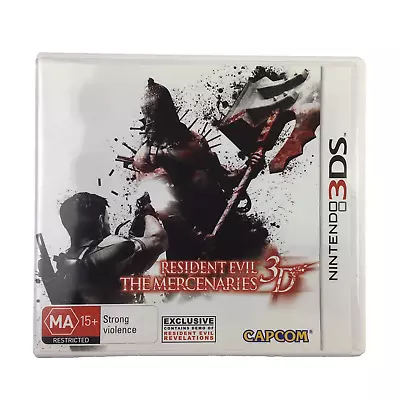 Resident Evil The Mercenaries 3D Nintendo 3DS Pal Complete With Manual Horror • $37.95