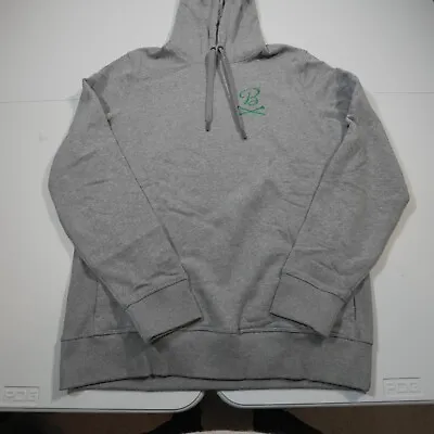 Mack Weldon Men's Gray Pullover Hoodie Sweatshirt Large Barstool Sports • $26.45