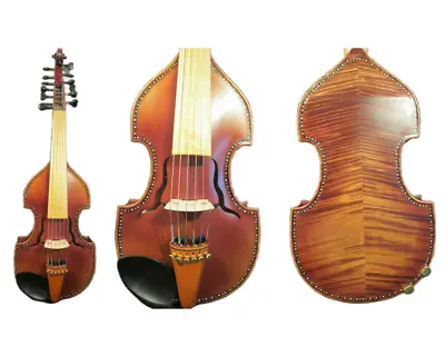 Baroque Style SONG Master 6×6 Strings 15  Viola D'Amorethickness Ribs#14475 • $999